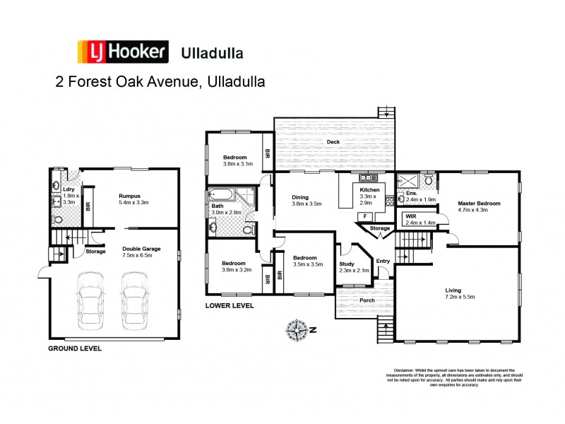 2 Forest Oak Avenue, Ulladulla NSW 2539 Floorplan