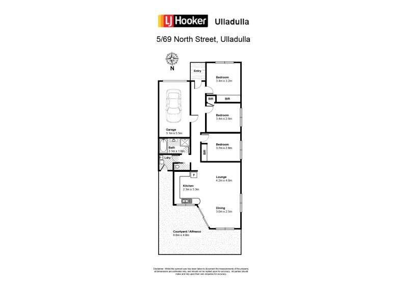 Unit 5/69 North Street, Ulladulla NSW 2539 Floorplan