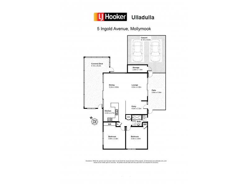 5 Ingold Avenue, Mollymook NSW 2539 Floorplan