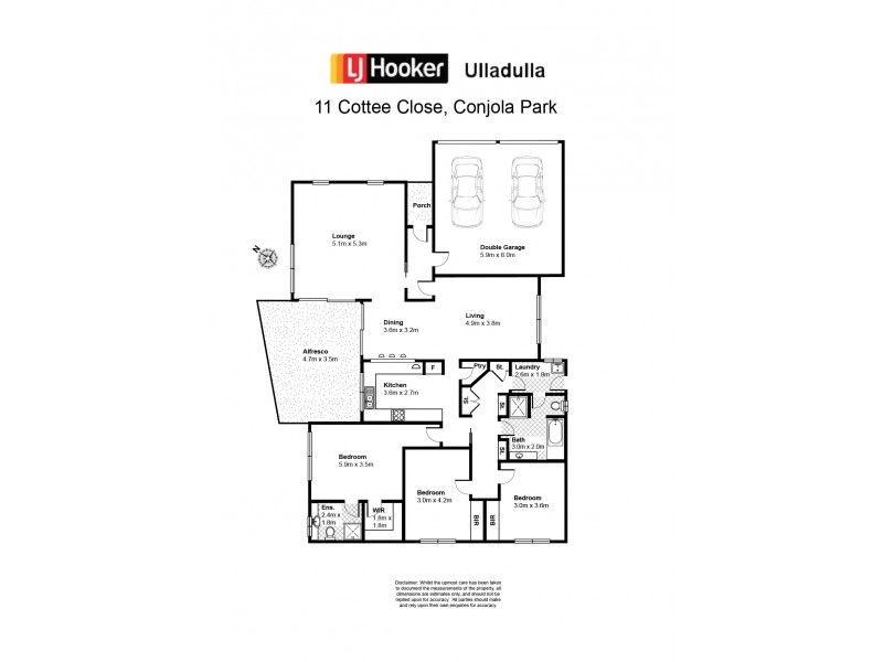 11 Cottee Close, Lake Conjola NSW 2539 Floorplan