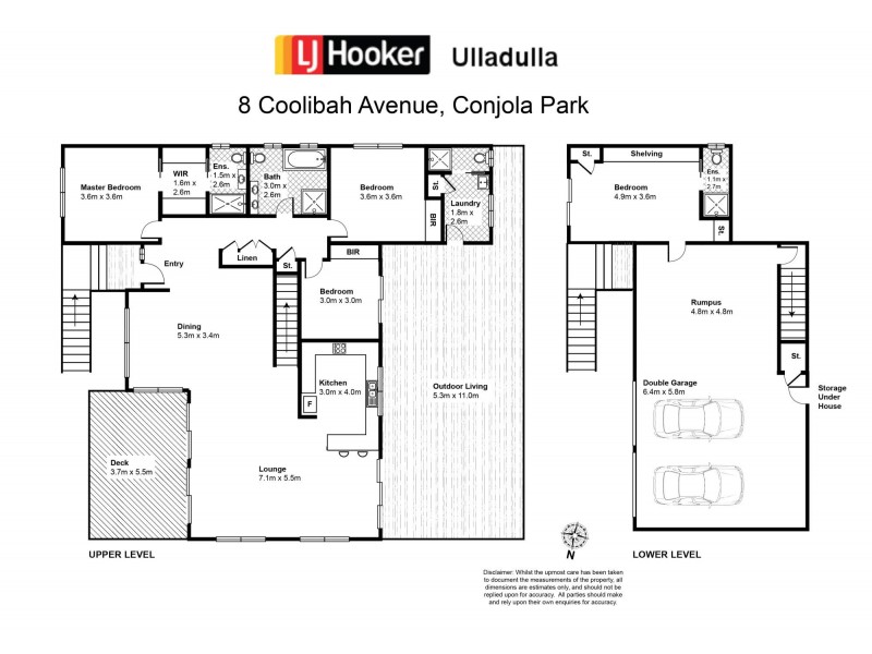 8 Coolibah Avenue, Conjola Park NSW 2539 Floorplan