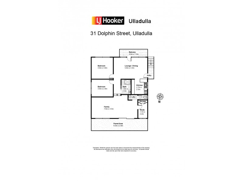 31 Dolphin Street, Ulladulla NSW 2539 Floorplan