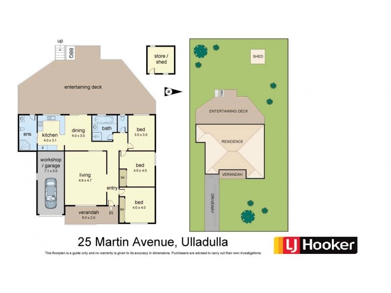 25 Martin Avenue, Ulladulla NSW 2539 Floorplan