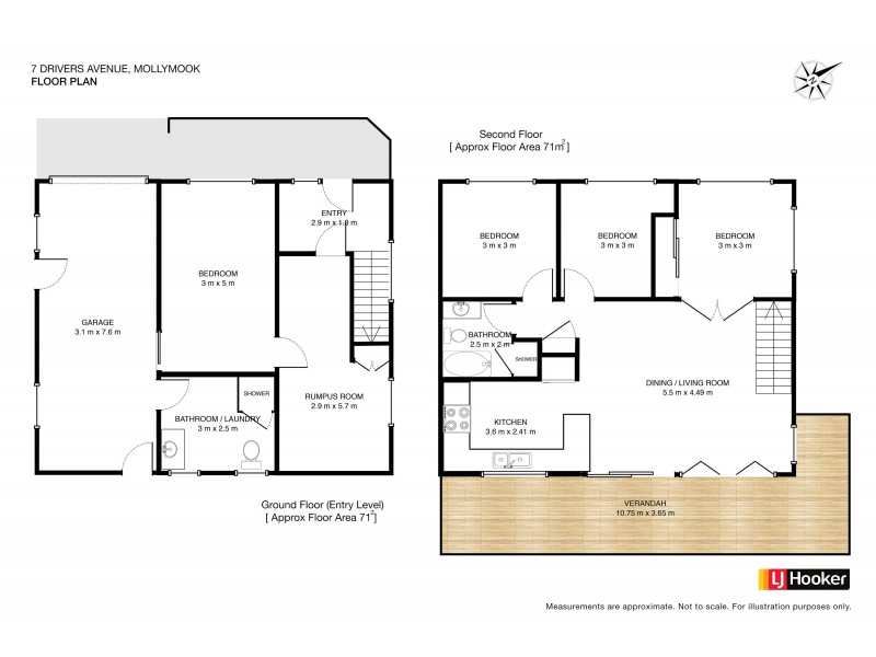 7 Driver Avenue, Mollymook NSW 2539 Floorplan