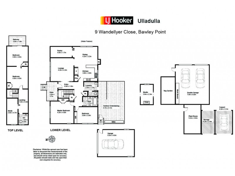 9 Wandellyer Close, Bawley Point NSW 2539 Floorplan