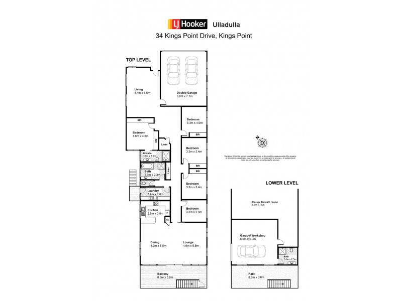 34 Kings Point Drive, Kings Point NSW 2539 Floorplan