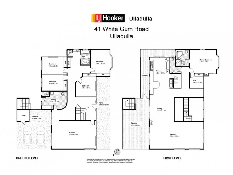 41 White Gum Road, Ulladulla NSW 2539 Floorplan