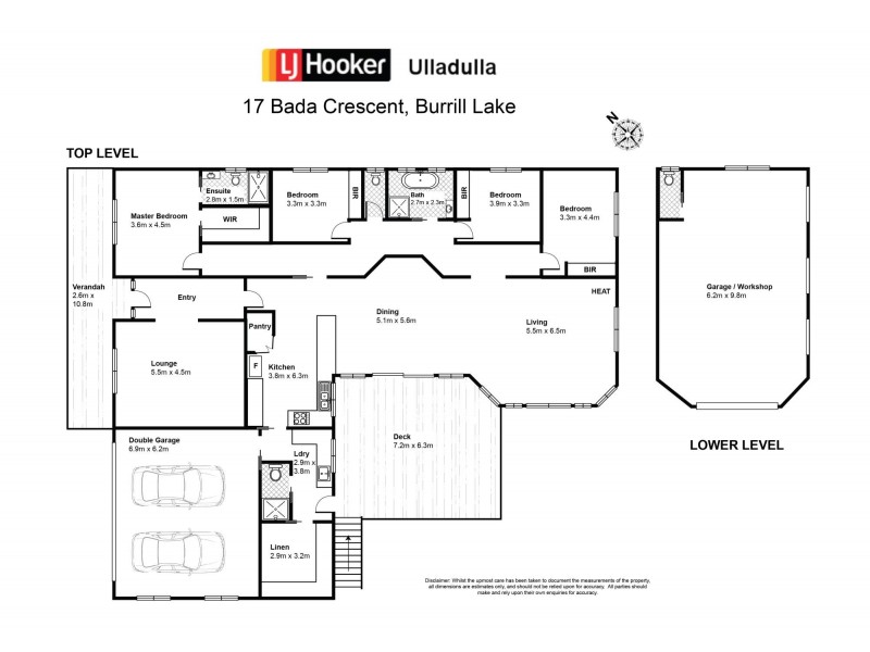 17 Bada Crescent, Burrill Lake NSW 2539 Floorplan