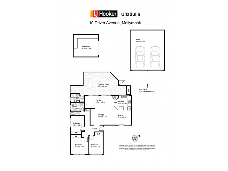 10 Driver Avenue, Mollymook NSW 2539 Floorplan