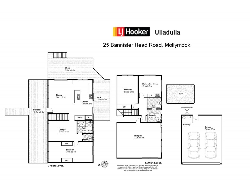 25 Bannister Head Road, Mollymook NSW 2539 Floorplan