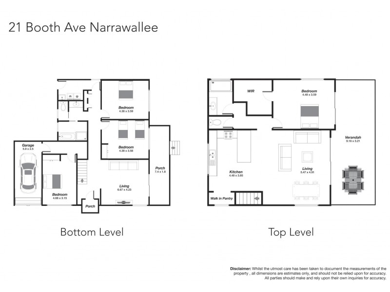 21 Booth Avenue, Narrawallee NSW 2539 Floorplan
