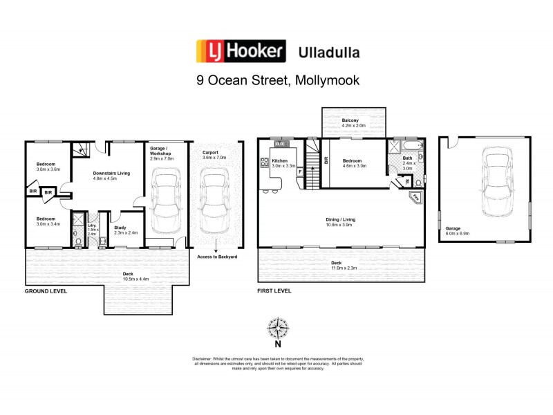 9 Ocean Street, Mollymook NSW 2539 Floorplan