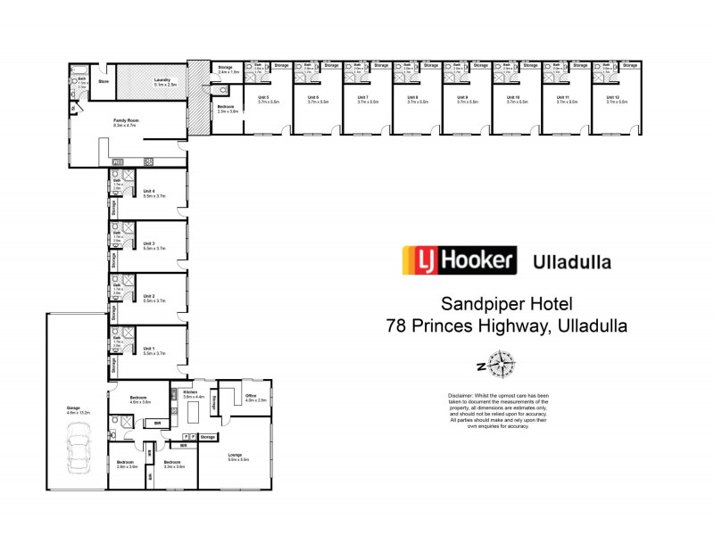 78 Princes Highway, Ulladulla NSW 2539 Floorplan
