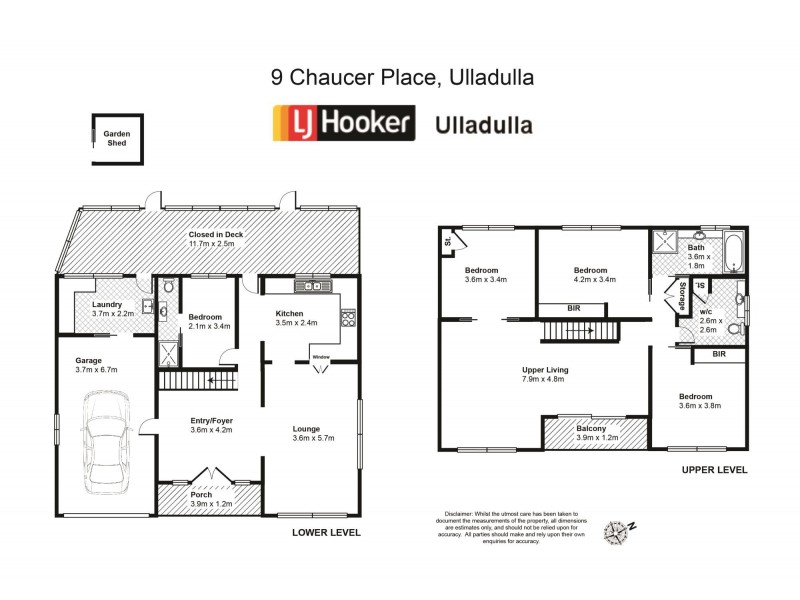 9 Chaucer Place, Ulladulla NSW 2539 Floorplan