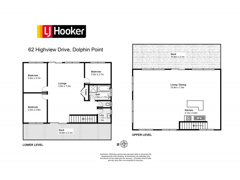 62 Highview Drive, Dolphin Point NSW 2539 Floorplan