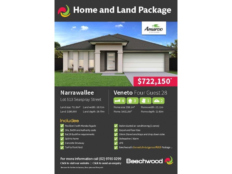 Lot 513 Seaspray Street, Narrawallee NSW 2539