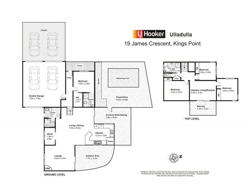 19 James Crescent, Kings Point NSW 2539 Floorplan
