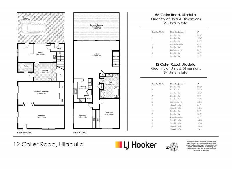 12 & 5A Coller Road, Ulladulla NSW 2539 Floorplan