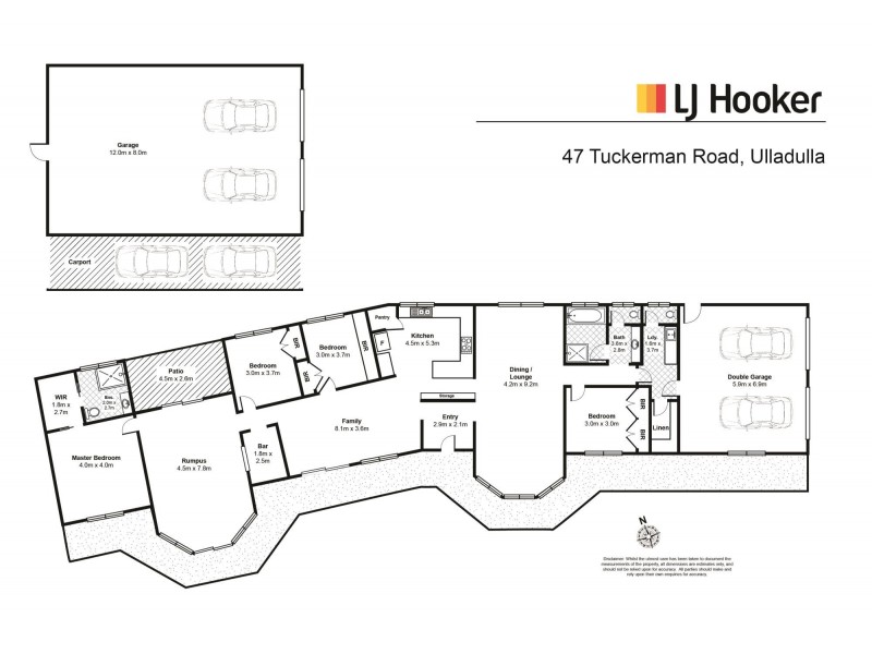 47 Tuckerman Road, Ulladulla NSW 2539 Floorplan