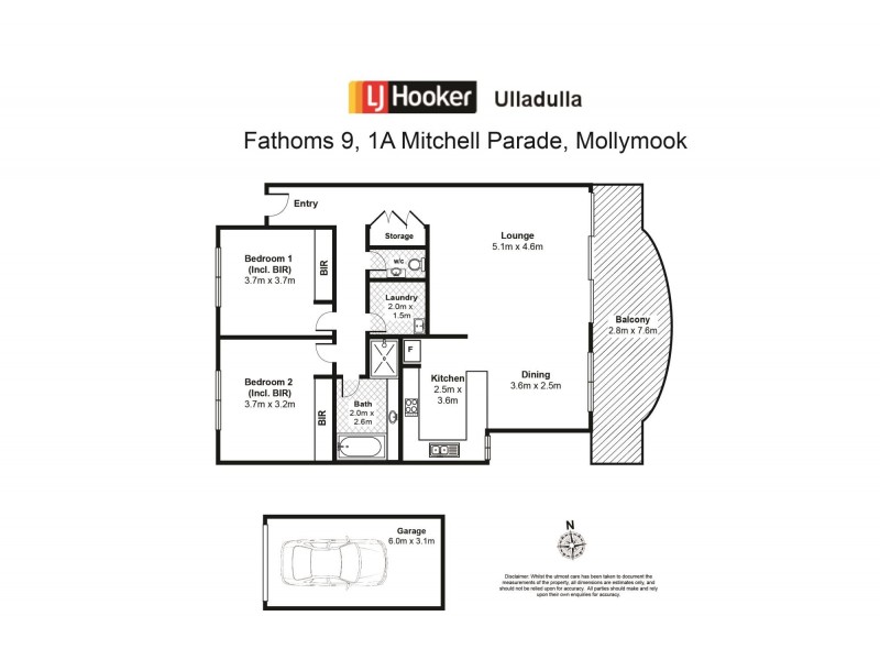 9/1A Mitchell Parade, Mollymook NSW 2539