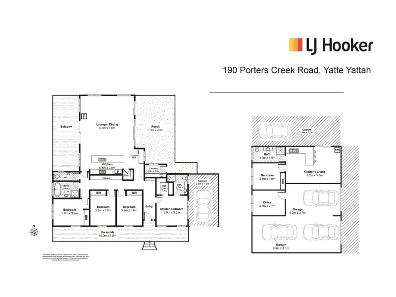 190 Porters Creek Road, Milton NSW 2538 Floorplan