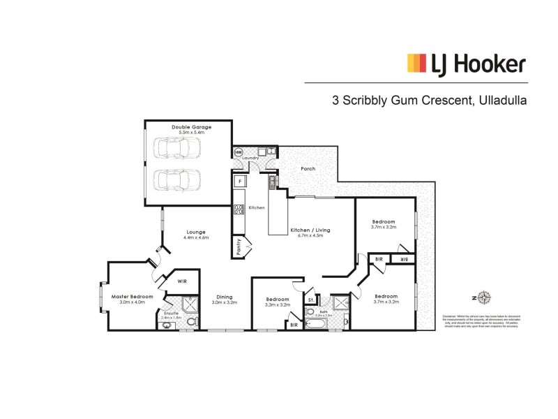 3 Scribbly Gum Crescent, Ulladulla NSW 2539 Floorplan