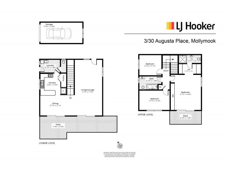 3/30 Augusta Place, Mollymook Beach NSW 2539 Floorplan