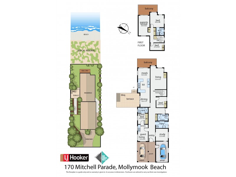 170 Mitchell Parade, Mollymook NSW 2539 Floorplan