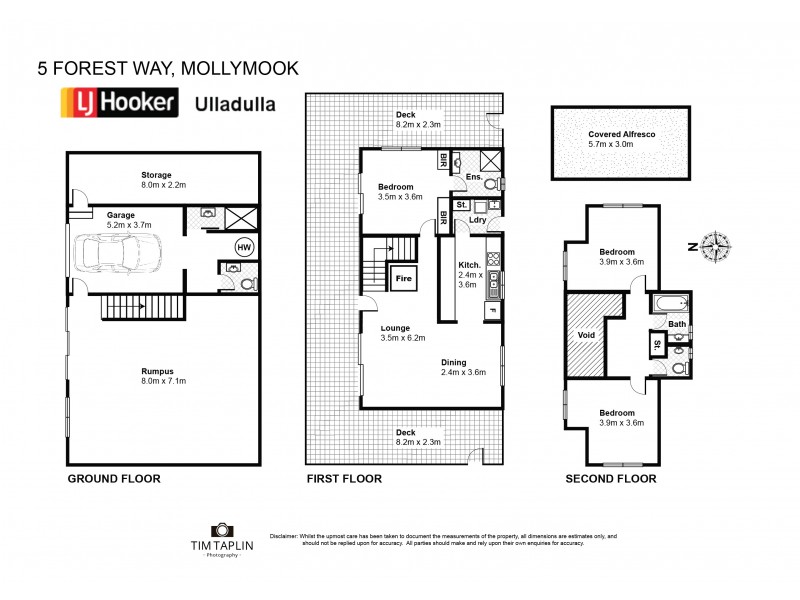 5 Forest Way, Mollymook NSW 2539 Floorplan