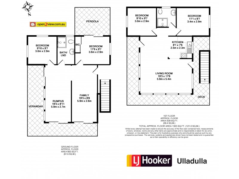 2 Rennies Beach Close, Ulladulla NSW 2539 Floorplan