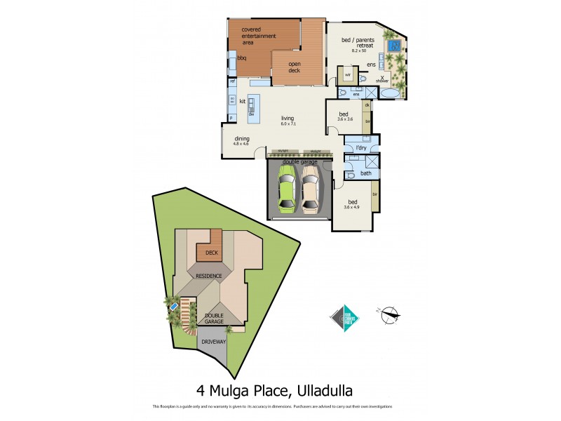 4 Mulga Place, Ulladulla NSW 2539 Floorplan