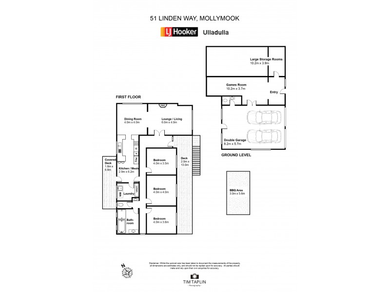 51 Linden Way, Mollymook NSW 2539 Floorplan