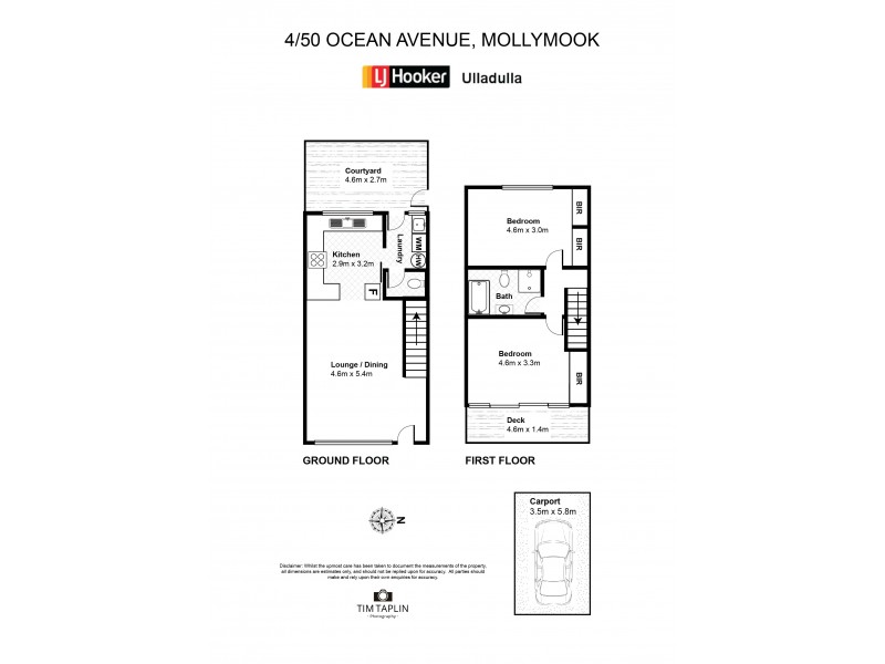 4/50 Ocean Street, Mollymook NSW 2539 Floorplan