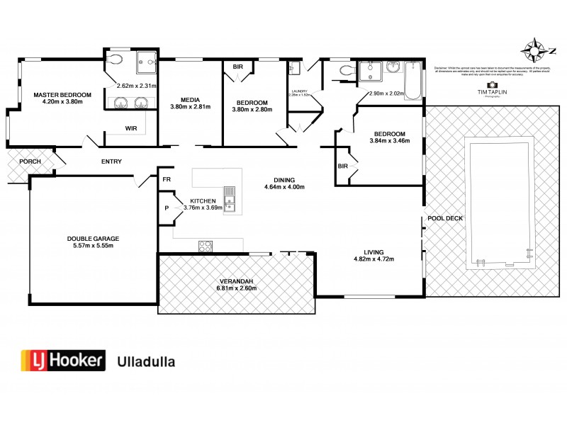 5 Frangipani Avenue, Ulladulla NSW 2539 Floorplan