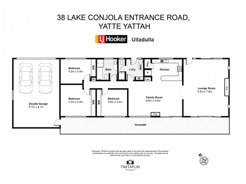 38 Lake Conjola Entrance Rd, Bawley Point NSW 2539 Floorplan