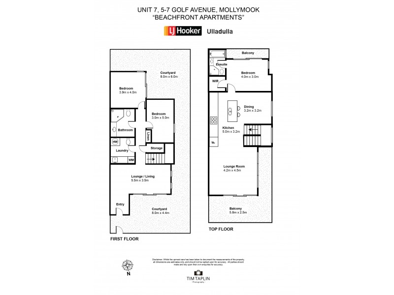 7/5-7 Golf Avenue, Mollymook NSW 2539 Floorplan