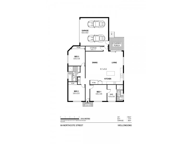 6 Northcote Street, Wollongong NSW 2500 Floorplan