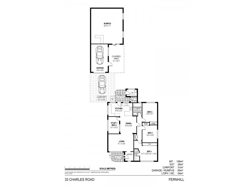 33 Charles Road, Balgownie NSW 2519 Floorplan