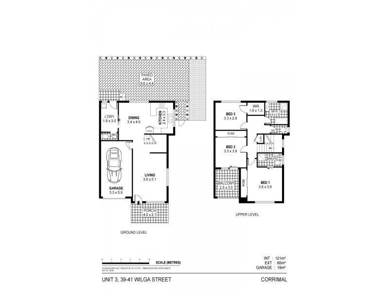 3/39-41 Wilga Street, Corrimal NSW 2518 Floorplan