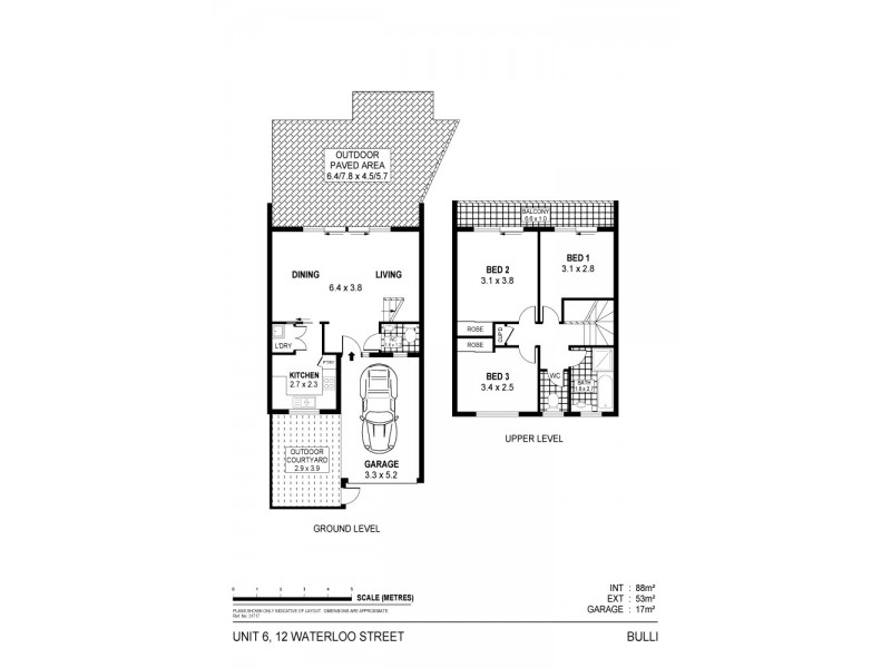 6/12 Waterloo Street, Bulli NSW 2516 Floorplan
