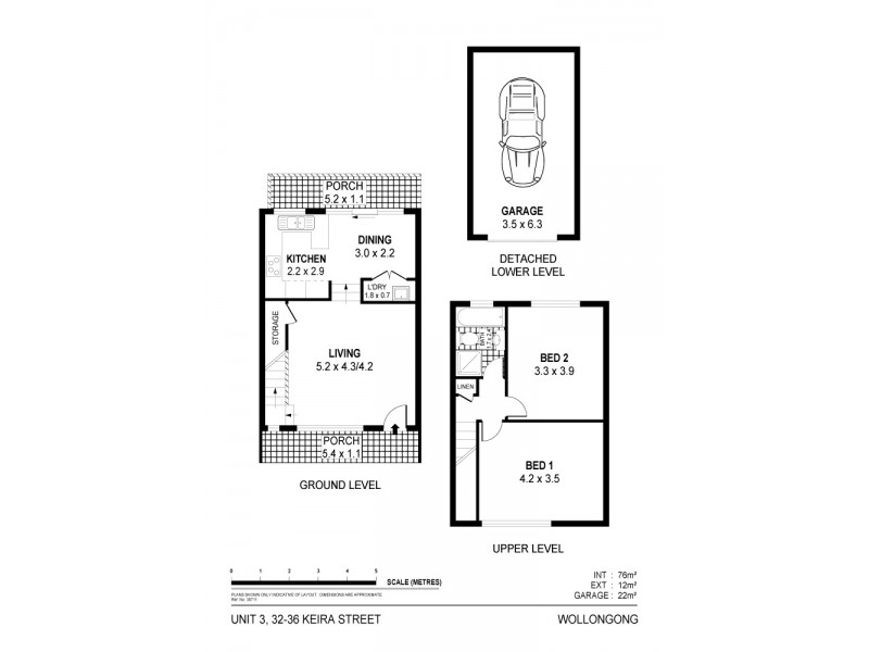 3/32-36 Keira Street, Wollongong NSW 2500 Floorplan