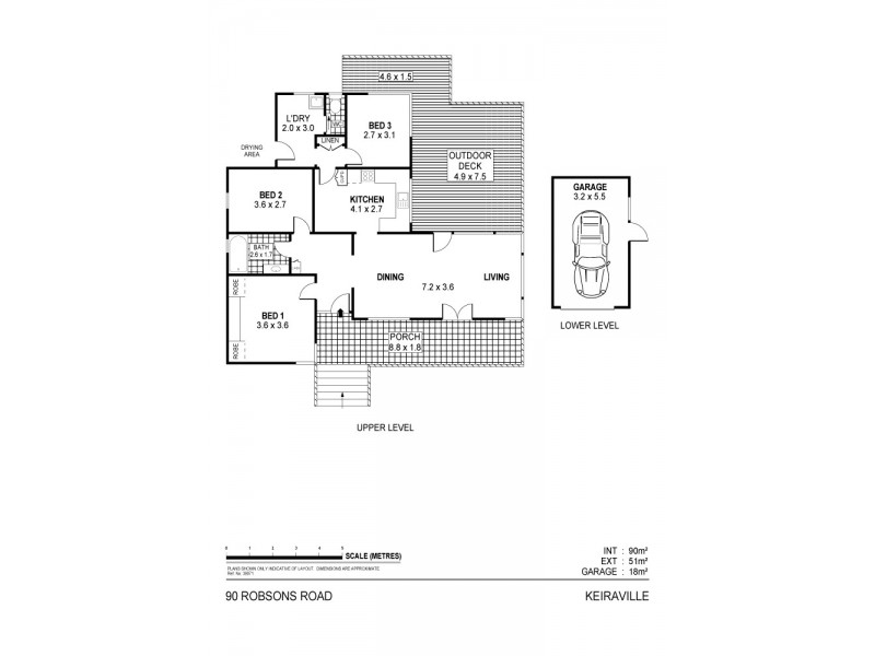 90 Robsons Road, Keiraville NSW 2500 Floorplan