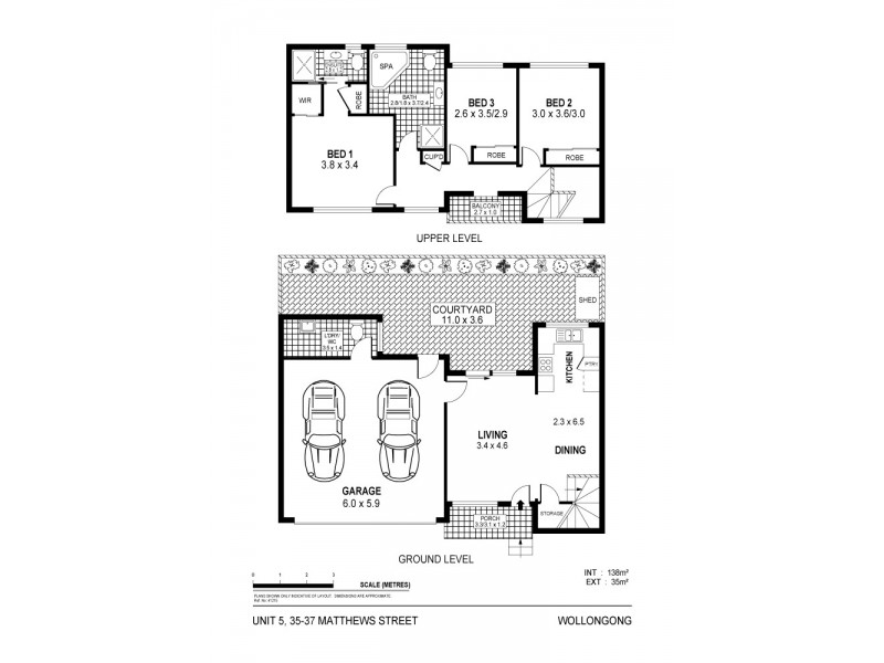 5/35-37 Matthews Street, Wollongong NSW 2500 Floorplan