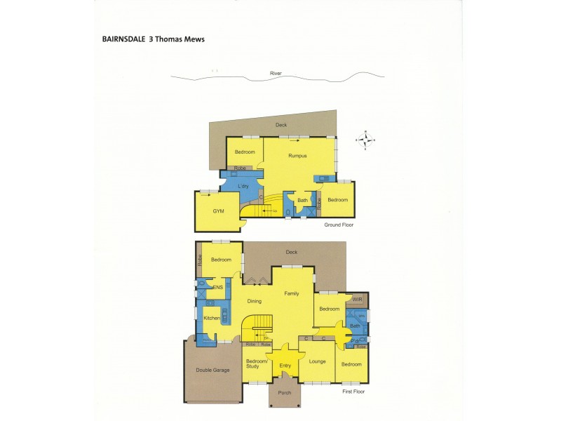 3 Thomas Mews, Bairnsdale VIC 3875 Floorplan