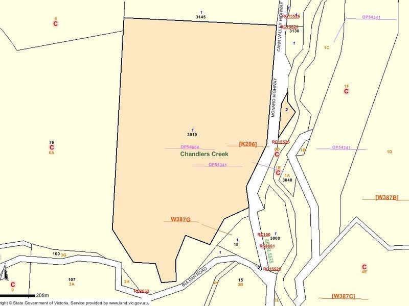 3019 Monaro Highway, Chandlers Creek VIC 3890