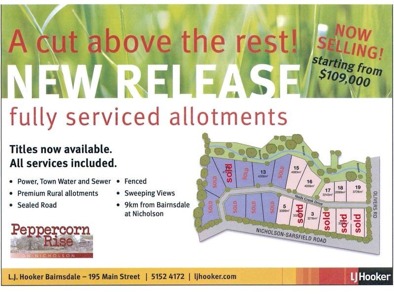 Lot 1/ Neds Creek Drive (Peppercorn Rise), Nicholson VIC 3882