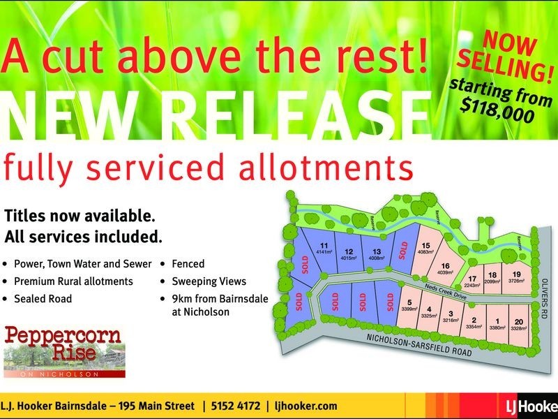 2/ Neds Creek Drive (Peppercorn Rise), Nicholson VIC 3882