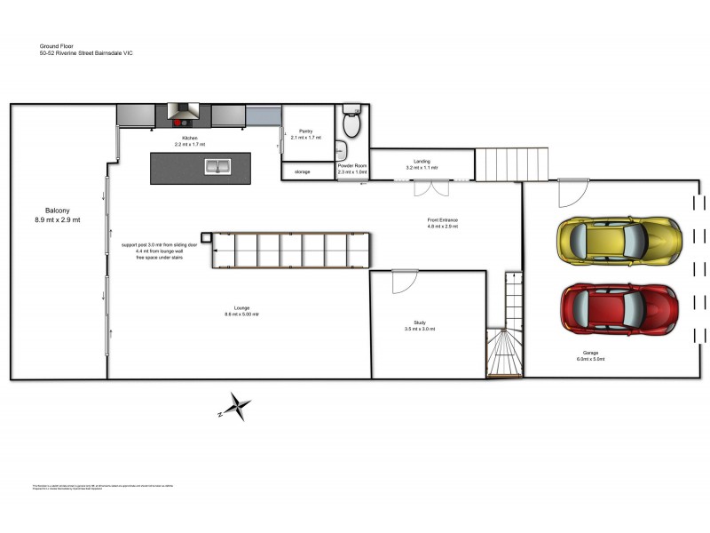 2/50-52 Riverine Street, Bairnsdale VIC 3875 Floorplan