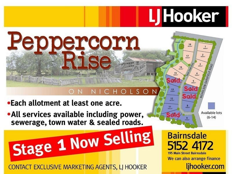 Peppercorn Rise on Nicholson, Nicholson VIC 3882