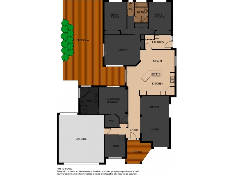 74 Scenic Drive, Beaconsfield VIC 3807 Floorplan